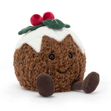 Load image into Gallery viewer, Jellycat Christmas Amuseable Pudding 14cm