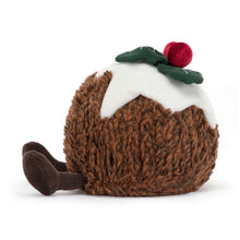 Load image into Gallery viewer, Jellycat Christmas Amuseable Pudding 14cm