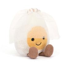 Load image into Gallery viewer, Jellycat Amuseables Boiled Egg Bride 14cm