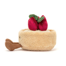Load image into Gallery viewer, Jellycat Amuseables Fleurette Tarte Aux Fraises 11cm