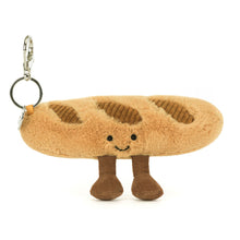 Load image into Gallery viewer, Jellycat Amuseables Baguette Bag Charm 15cm