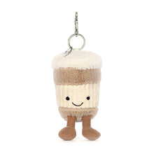 Load image into Gallery viewer, Jellycat Bag Charm Amuseable Coffee-To-Go 18cm
