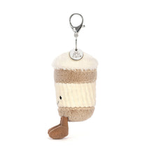 Load image into Gallery viewer, Jellycat Bag Charm Amuseable Coffee-To-Go 18cm
