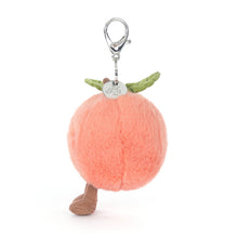 Load image into Gallery viewer, Jellycat Amuseables Peach Bag Charm 9cm