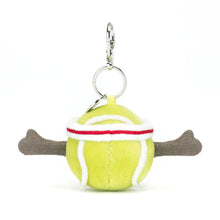 Load image into Gallery viewer, Jellycat Bag Charm Amuseables Sports Tennis 13cm