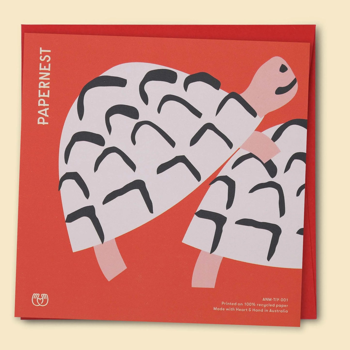 Papernest I'm Turtley into you Card