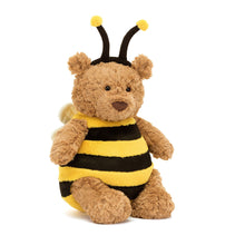 Load image into Gallery viewer, Jellycat Bartholomew Bear Bumblebee 22cm