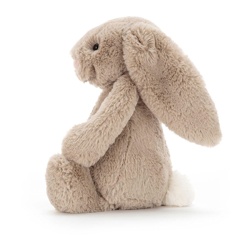 4✳B  Bashful Inky BeigeBunny Jellycat Bashful Bunny Beige Original (Medium) 31cm – MeeQ