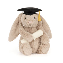 Load image into Gallery viewer, Jellycat Bashful Bunny Graduation Outfit