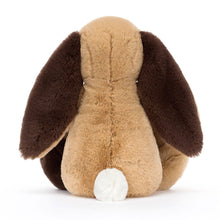 Load image into Gallery viewer, Jellycat Bashful Bunny Patchwork Brown 31cm