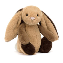 Load image into Gallery viewer, Jellycat Bashful Bunny Patchwork Brown 31cm