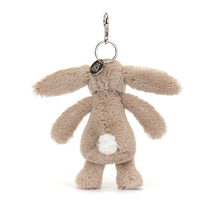 Load image into Gallery viewer, Jellycat Bag Charm Blossom Beige Bunny 'Petal' 18cm