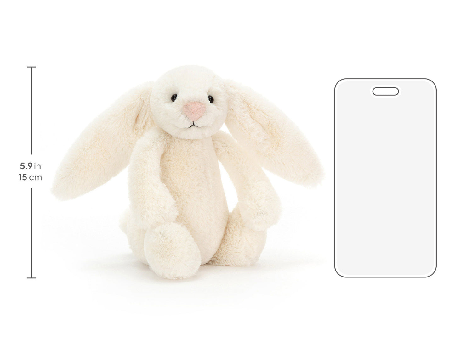Jellycat Bashful Bunny Cream Little (Small) 18cm