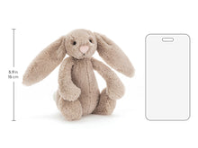 Load image into Gallery viewer, Jellycat Bashful Bunny Beige Little (Small) 18cm