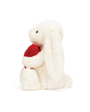 Load image into Gallery viewer, Jellycat Red Love Heart Bunny Small
