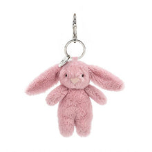 Load image into Gallery viewer, Jellycat Bag Charm Bashful Bunny tulip 8cm
