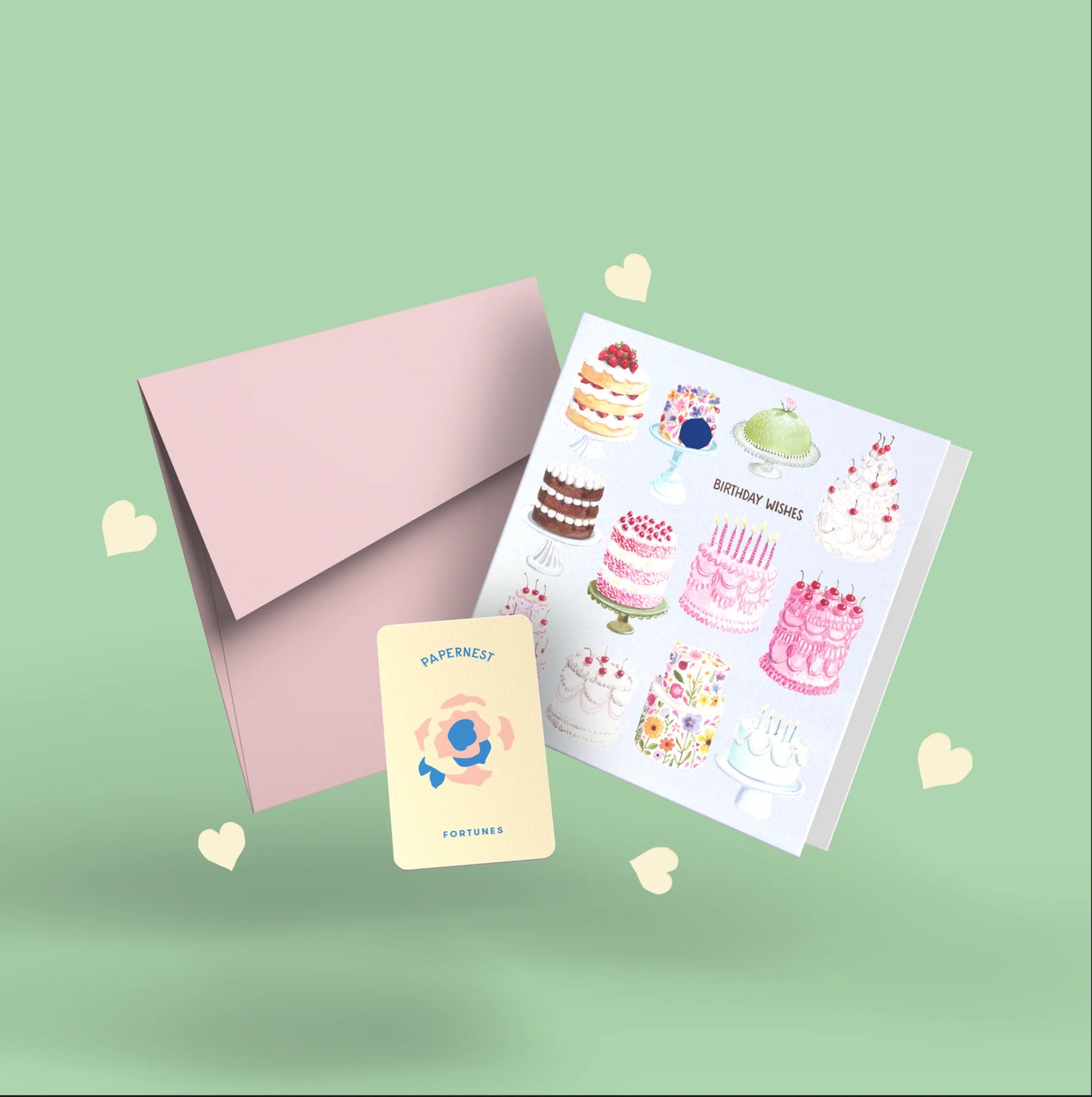 Papernest Birthday Cake Wishes Card