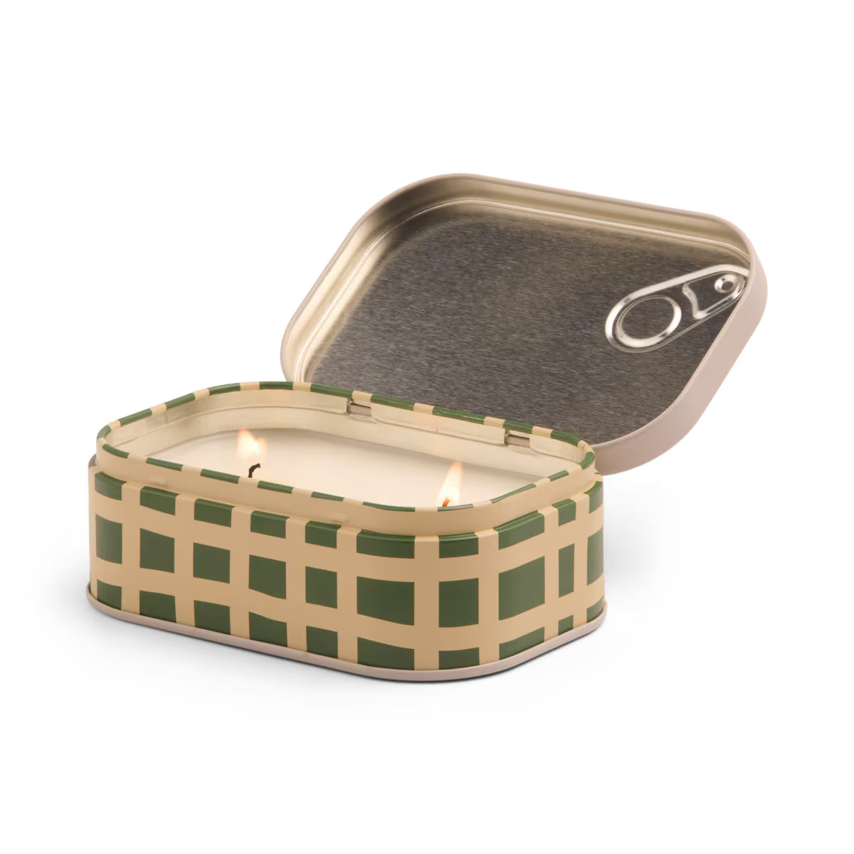 Paddywax Bistro French Baguette Printed Tin Candle - Rosemary Thyme 4.5oz 127g
