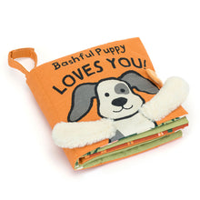Load image into Gallery viewer, Jellycat Bashful Puppy Loves You Book