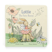 Load image into Gallery viewer, Jellycat Lottie the Fairy Bunny Book 19cm