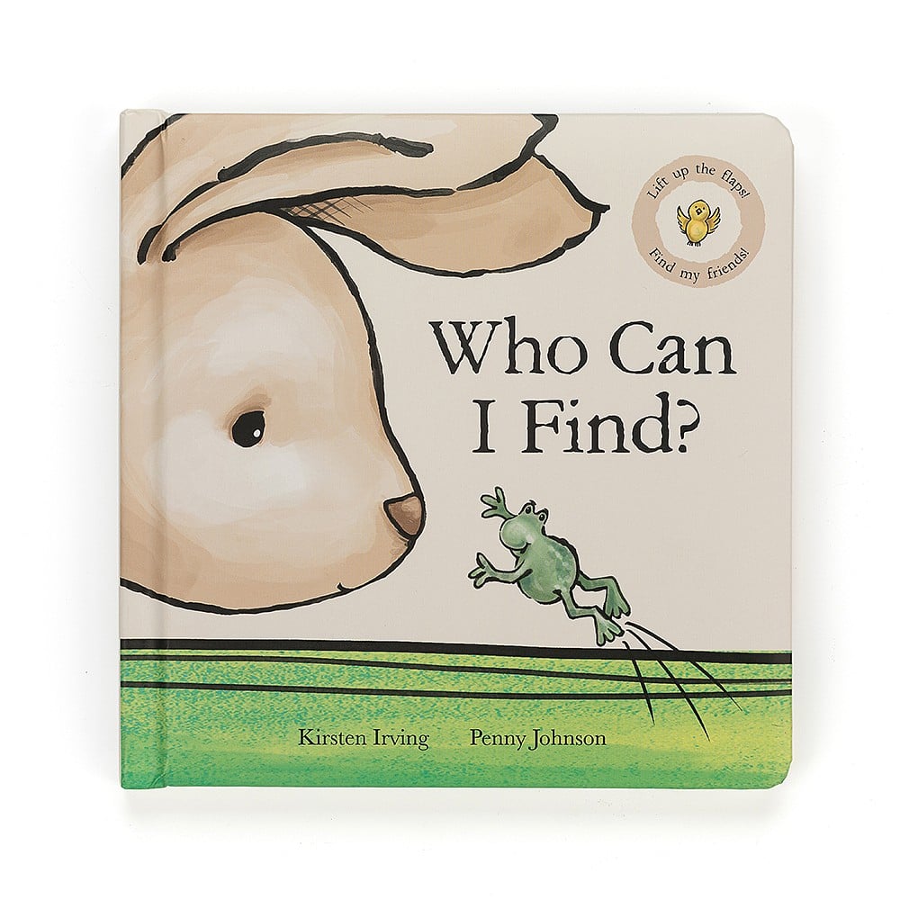 Jellycat Book - Who Can I Find Book