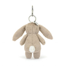 Load image into Gallery viewer, Jellycat Bag Charm Bashful Bunny Blossom Beige 17cm