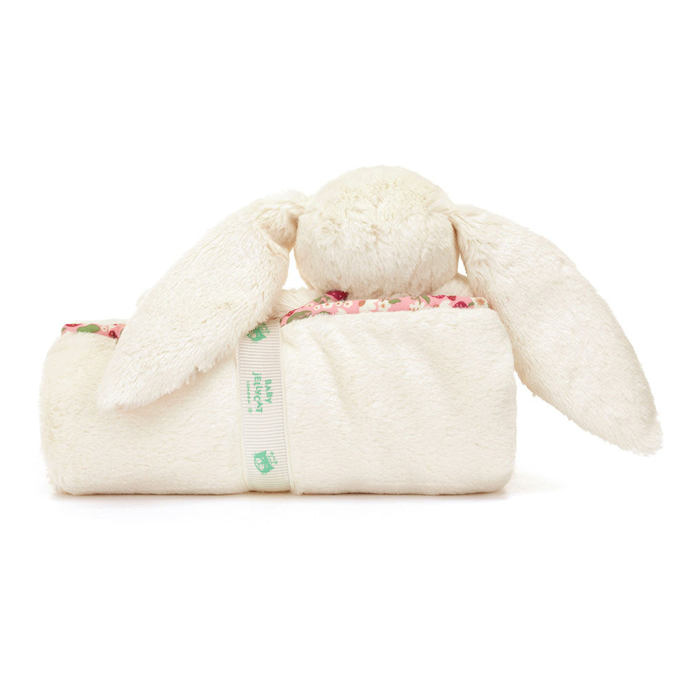 Jellycat Blossom Cream Bunny 'Berry' Blankie – MeeQ