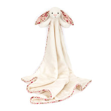 Load image into Gallery viewer, Jellycat Blossom Cream Bunny 'Berry' Blankie