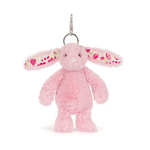 Load image into Gallery viewer, Jellycat Blushkin Blossom Bunny Bag Charm 13cm