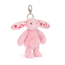 Load image into Gallery viewer, Jellycat Blushkin Blossom Bunny Bag Charm 13cm