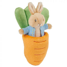 Load image into Gallery viewer, Peter Rabbit Mini Plush & Carrot
