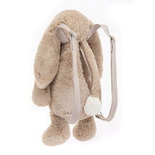 Load image into Gallery viewer, Jellycat Bag Bashful Bunny Beige Backpack 34cm