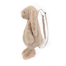 Load image into Gallery viewer, Jellycat Bag Bashful Bunny Beige Backpack 34cm