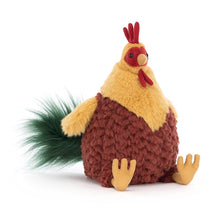 Load image into Gallery viewer, Jellycat Cluny Cockerel Chicken 22cm
