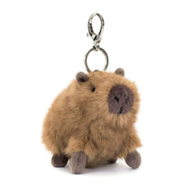 Load image into Gallery viewer, Jellycat Bag Charm Clyde Capybara 14cm
