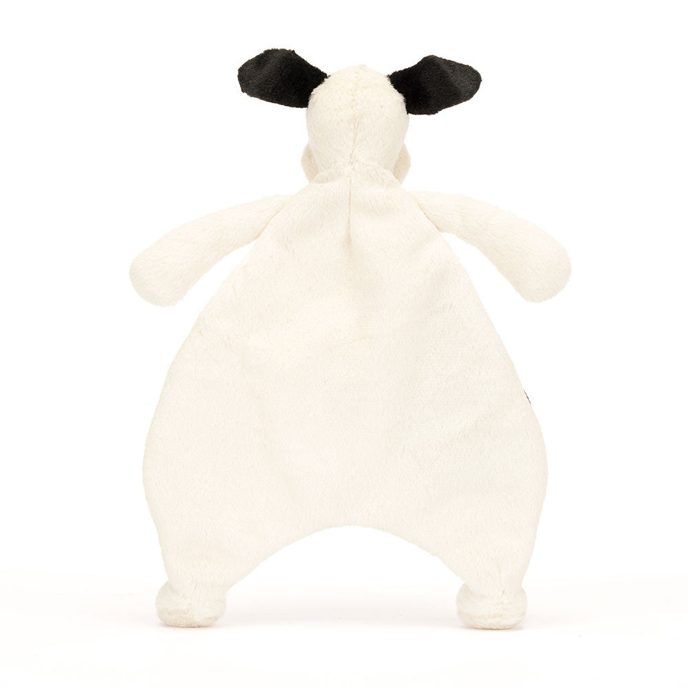 Jellycat Comforter Bashful Black & Cream Puppy 27cm