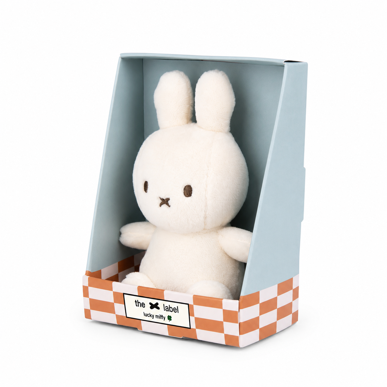 Miffy & Friends Lucky Miffy Sitting in giftbox Cream 10cm