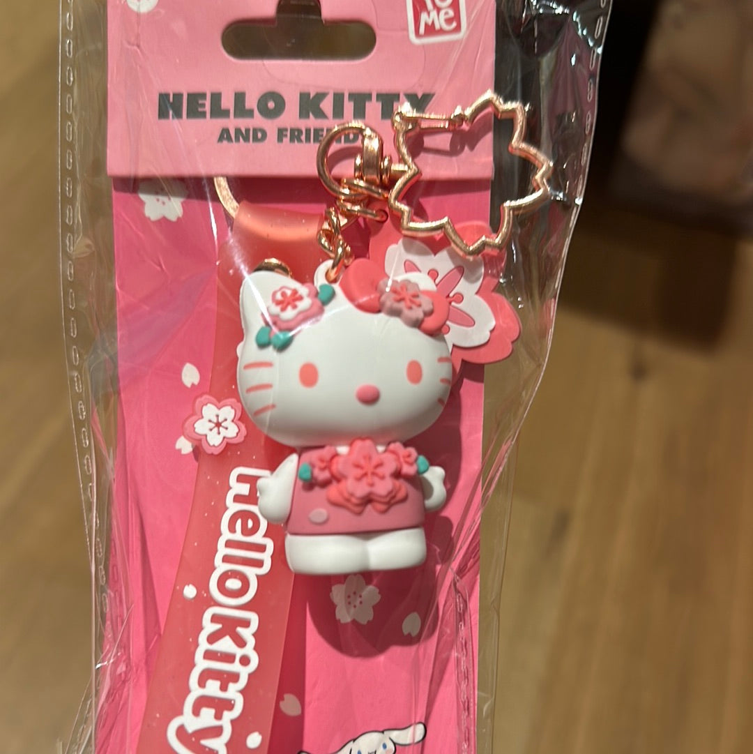 Hello Kitty - Keychain w/Hand Strap - Sakura Hello Kitty – MeeQ