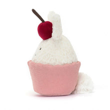 Load image into Gallery viewer, Jellycat Dainty Dessert Bunny Cupcake 14cm