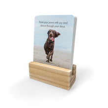 Load image into Gallery viewer, Affirmations - Pupparazzi - 24 Animal affirmation cards + stand
