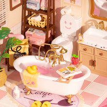 Load image into Gallery viewer, Robotime Rolife Pop Bubble Bathroom DIY Miniature House DW014B