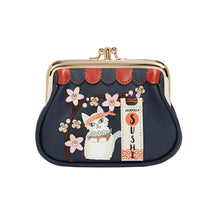 Load image into Gallery viewer, Vendula Sushi - Blue Edition Clipper Coin Purse