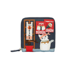 Load image into Gallery viewer, Vendula Sushi - Blue Edition Square Wallet