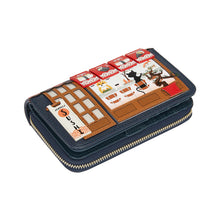 Load image into Gallery viewer, Vendula Sushi - Blue Edition Medium Ziparound Wallet