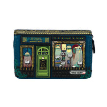 Load image into Gallery viewer, Vendula Between the Covers Bookbinders Medium Ziparound Wallet