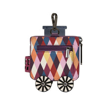 Load image into Gallery viewer, Vendula Skelecat's Travelling Ghost Circus Train Carriage Coin Purse