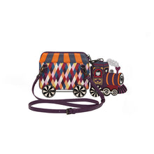 Load image into Gallery viewer, Vendula Skelecat's Travelling Ghost Circus Train Charm Bag