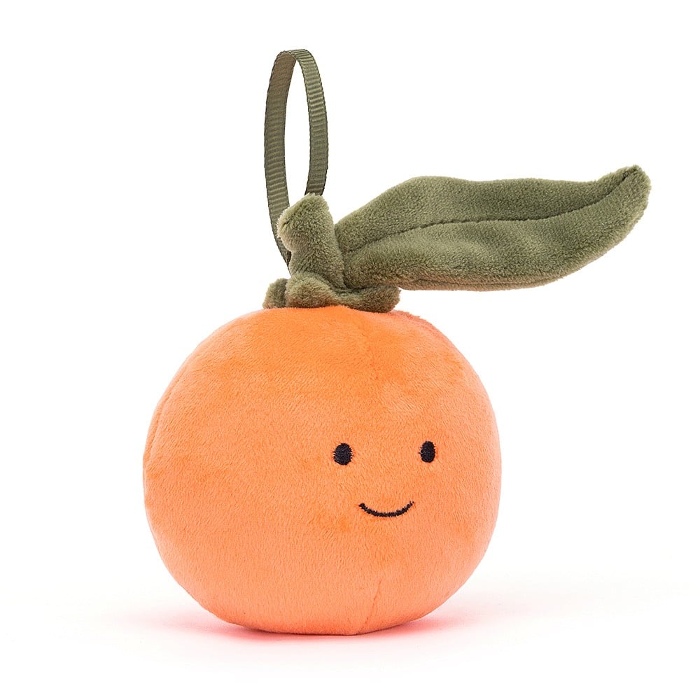 Jellycat Christmas Festive Folly Clementine 7cm