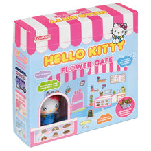 Load image into Gallery viewer, Hello Kitty and Friends Sticker House Hello Kitty Flower Cafe 20.5cm