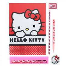 Load image into Gallery viewer, Hello Kitty Hearts & Bows Stationery Set